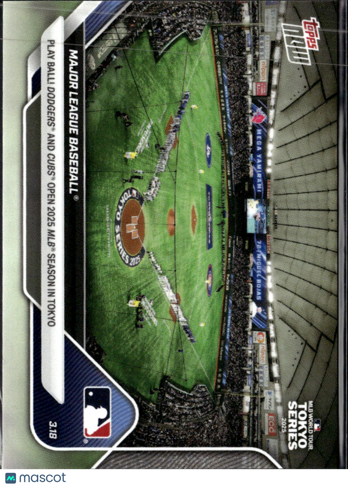 Play Ball! Dodgers and Cubs 2025 Topps Now Card Shohei Ohtani #1 LA Dodgers