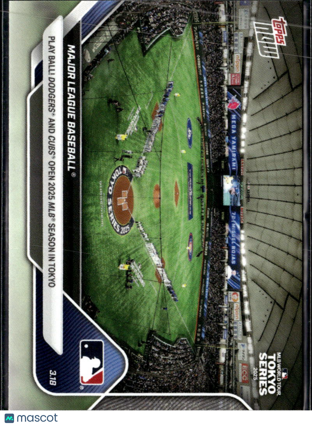 Play Ball! Dodgers and Cubs 2025 Topps Now Card Shohei Ohtani #1 LA Dodgers