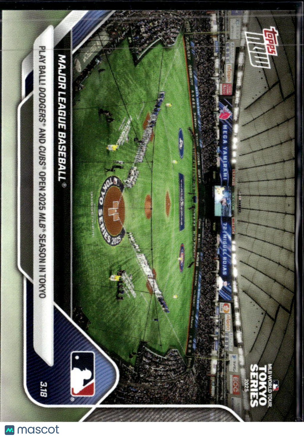 Play Ball! Dodgers and Cubs 2025 Topps Now Card Shohei Ohtani #1 LA Dodgers