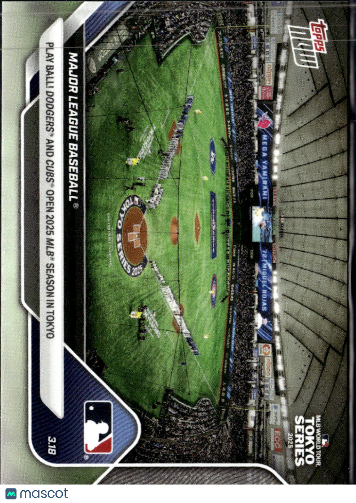 Play Ball! Dodgers and Cubs 2025 Topps Now Card Shohei Ohtani #1 LA Dodgers