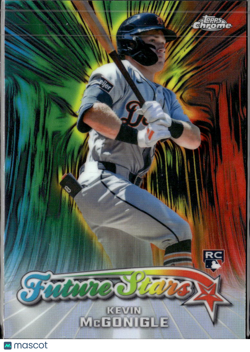Kevin McGonigle 2026 Topps Chrome Future Stars Refractor RC Detroit Tigers