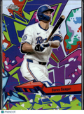 Corey Seager 2026 Topps Chrome Wild Style Refractor Texas Rangers