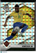 Vinícius Jr. 2022 Panini Mosaic Road to FIFA World Cup Mosaics Prizm Brazil
