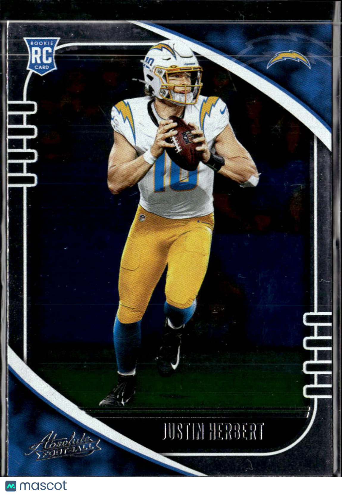 Justin Herbert 2020 Absolute Rookie RC Los Angeles Chargers