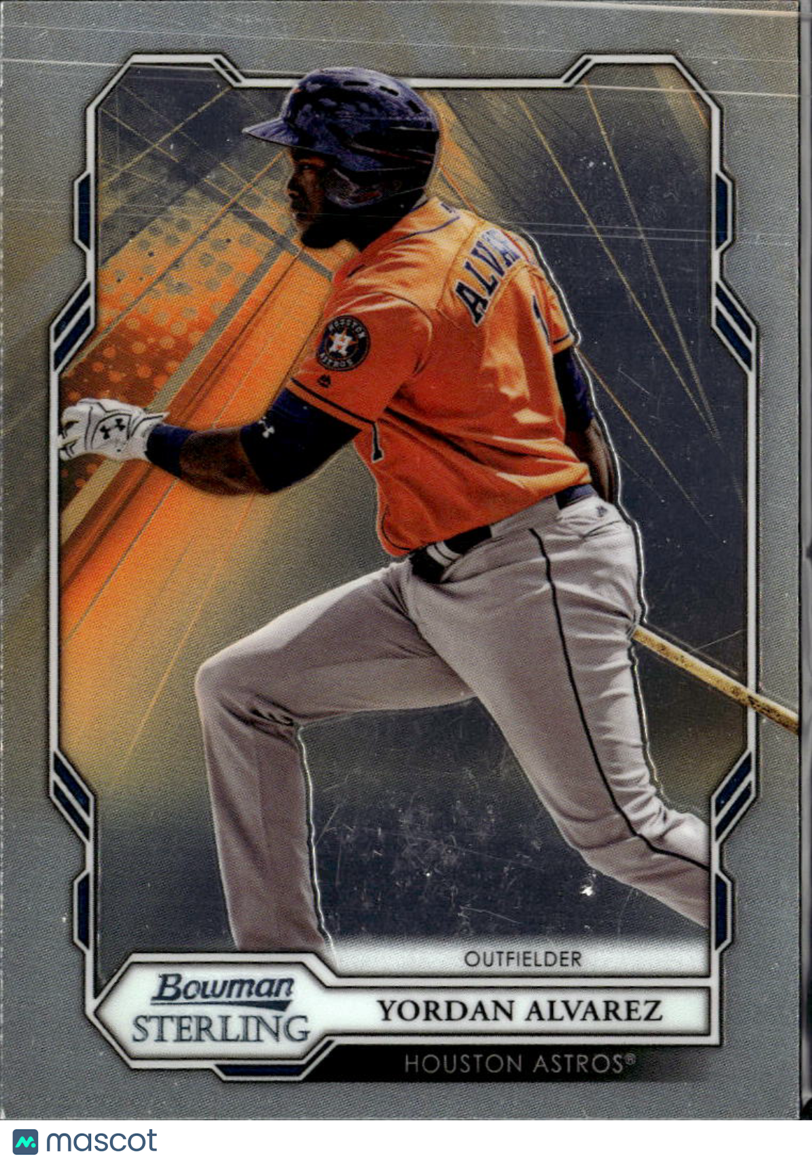 Yordan Alvarez 2019 Bowman Sterling Proespect Rookie Houston Astros
