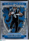 Tetairoa McMillan 2025 Rookies & Stars Crusade Silver Prizm RC Carolina Panthers