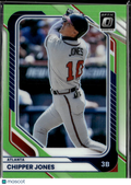 Chipper Jones 2026 Optic Lime Green /149 Atlanta Braves