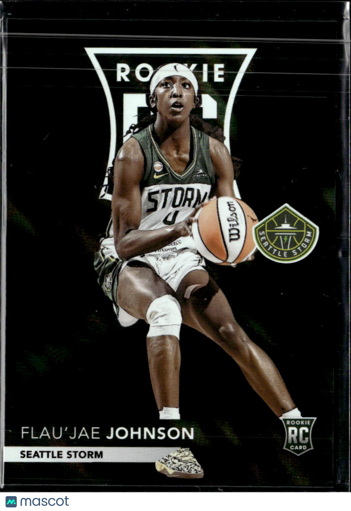 Flau'jae Johnson 2026 Panini The National Black Foil Rookie RC Seattle Storm