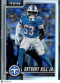 Anthony Hill Jr. 2026 Topps Rainbow Foil Rookie RC Tennessee Titans