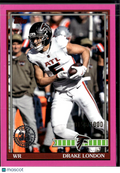 Drake London 2026 Topps Pink 154/1000 Atlanta Falcons