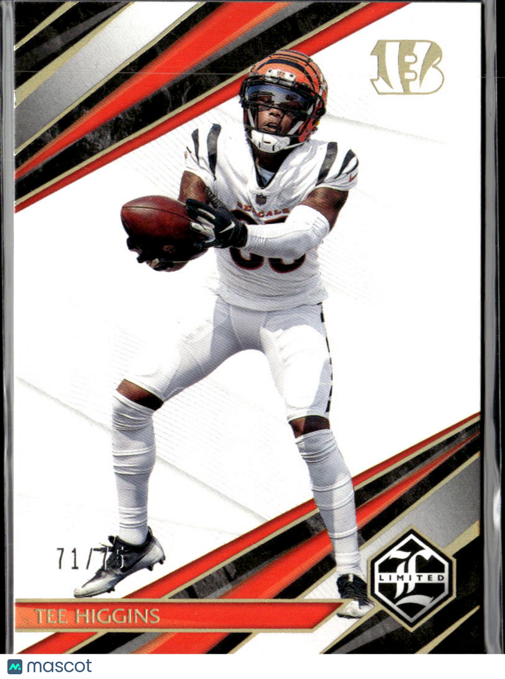 Tee Higgins 2022 Limited Gold 71/75 Cincinnati Bengals
