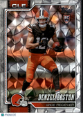 Denzel Boston 2026 Topps Diamante Rookie RC Cleveland Browns