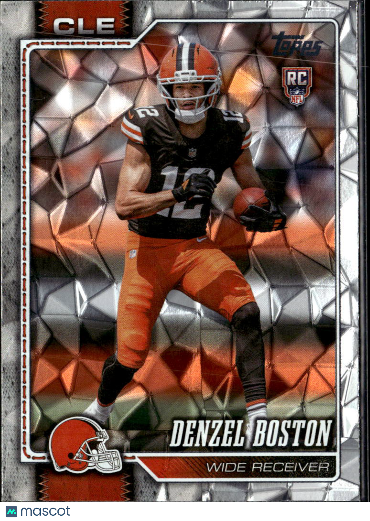 Denzel Boston 2026 Topps Diamante Rookie RC Cleveland Browns