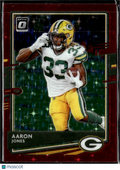 Aaron Jones 2020 Optic Red Stars Prizm SSP Green Bay Packers
