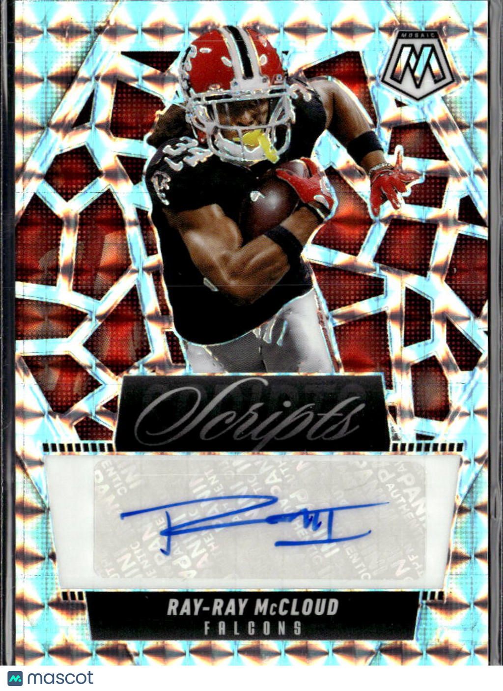 Ray-Ray McCloud 2025 Mosaic Auto Autograph Atlanta Falcons