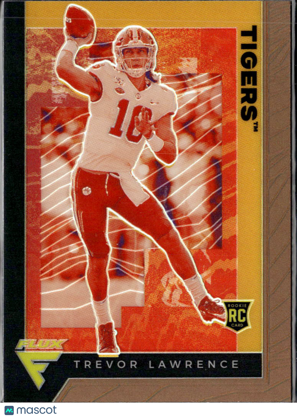 Trevor Lawrence 2021 Chronicles Flux Bronze Rookie RC Clemson Tigers
