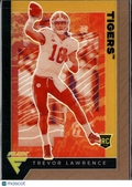 Trevor Lawrence 2021 Chronicles Flux Bronze Rookie RC Clemson Tigers