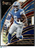 David Montgomery 2024 Select Tricolor /249 Detroit Lions