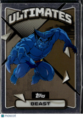 Beast 2025 Topps Marvel Finest Ultimates Uncommon #58