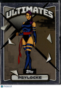 Psylocke 2025 Topps Marvel Finest Ultimates #56