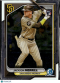 Jackson Merrill 2024 Bowman Chrome Rookie RC San Diego Padres