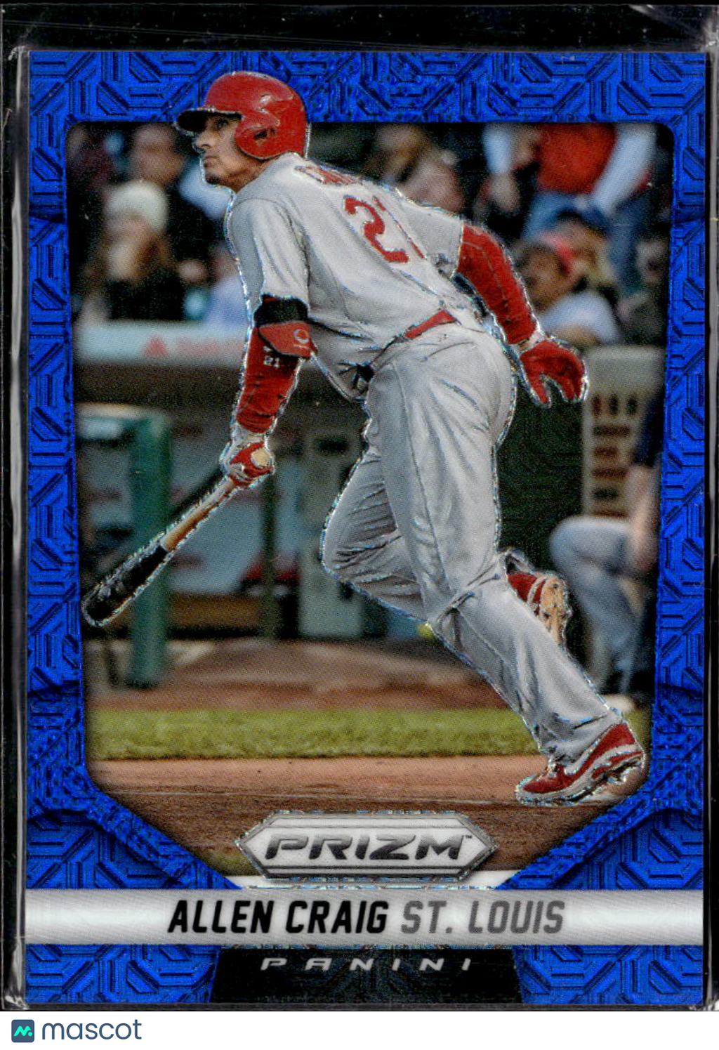 Allen Craig 2014 Panini Prizm Blue Mojo 26/75 St. Louis Cardinals