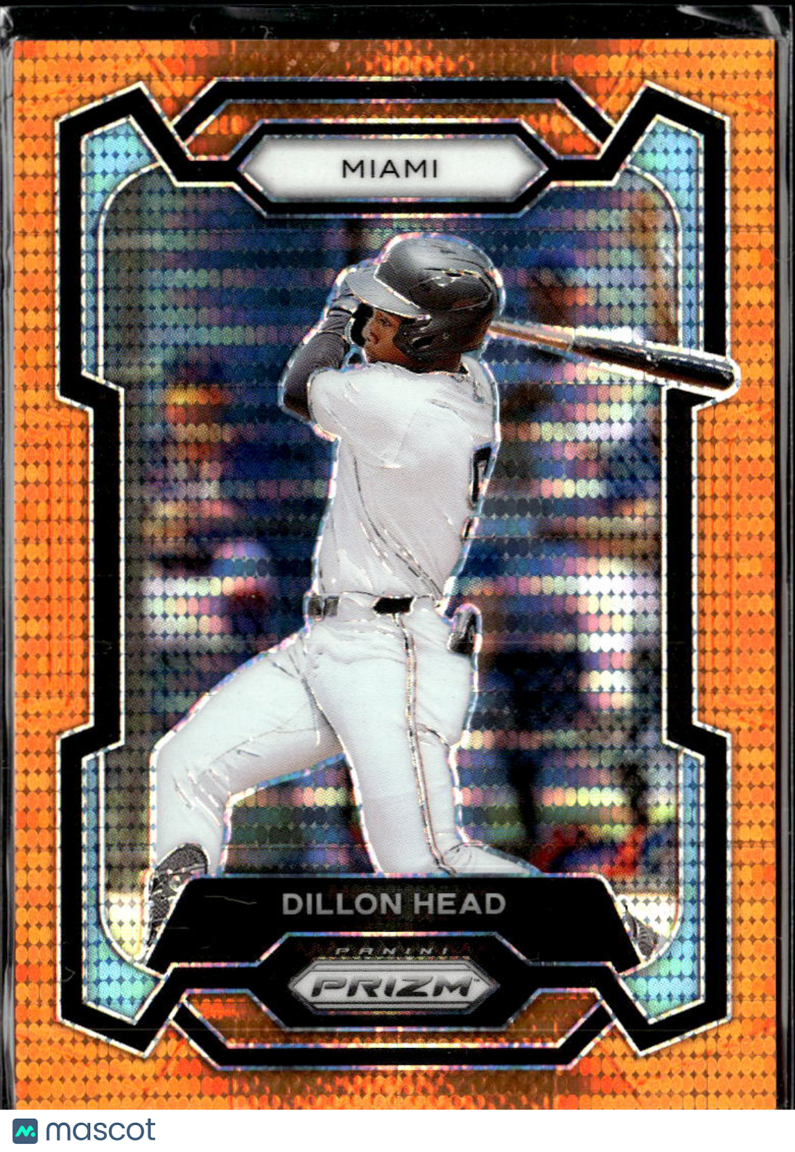 Dillon Head 2024 Prizm Orange Pulsar /399 Miami Hurricanes