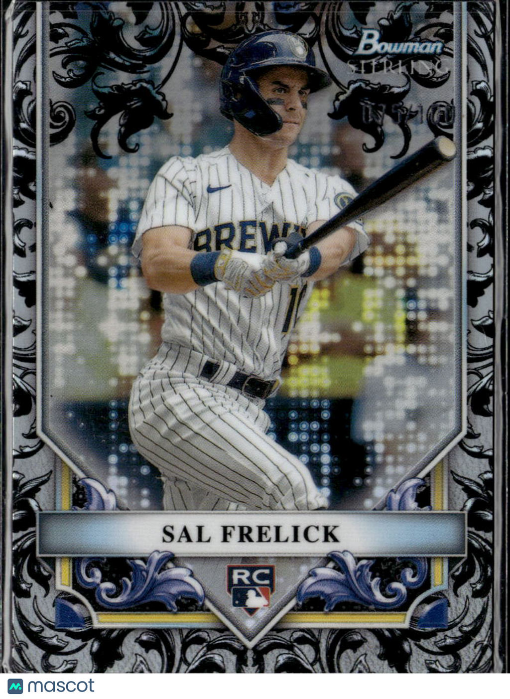 Sal Frelick 2024 Bowman Sterling RC Rookie 75/100  Milwaukee Brewers