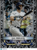 Sal Frelick 2024 Bowman Sterling RC Rookie 75/100  Milwaukee Brewers