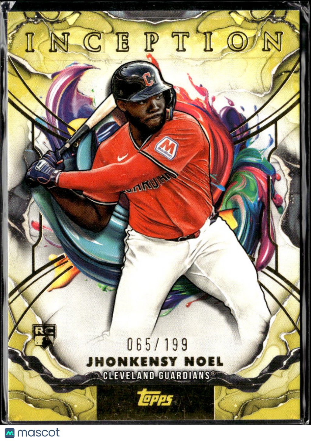 Jhonkensy Noel 2025 Topps Inception RC Rookie /199 Cleveland Guardians
