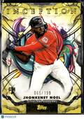 Jhonkensy Noel 2025 Topps Inception RC Rookie /199 Cleveland Guardians
