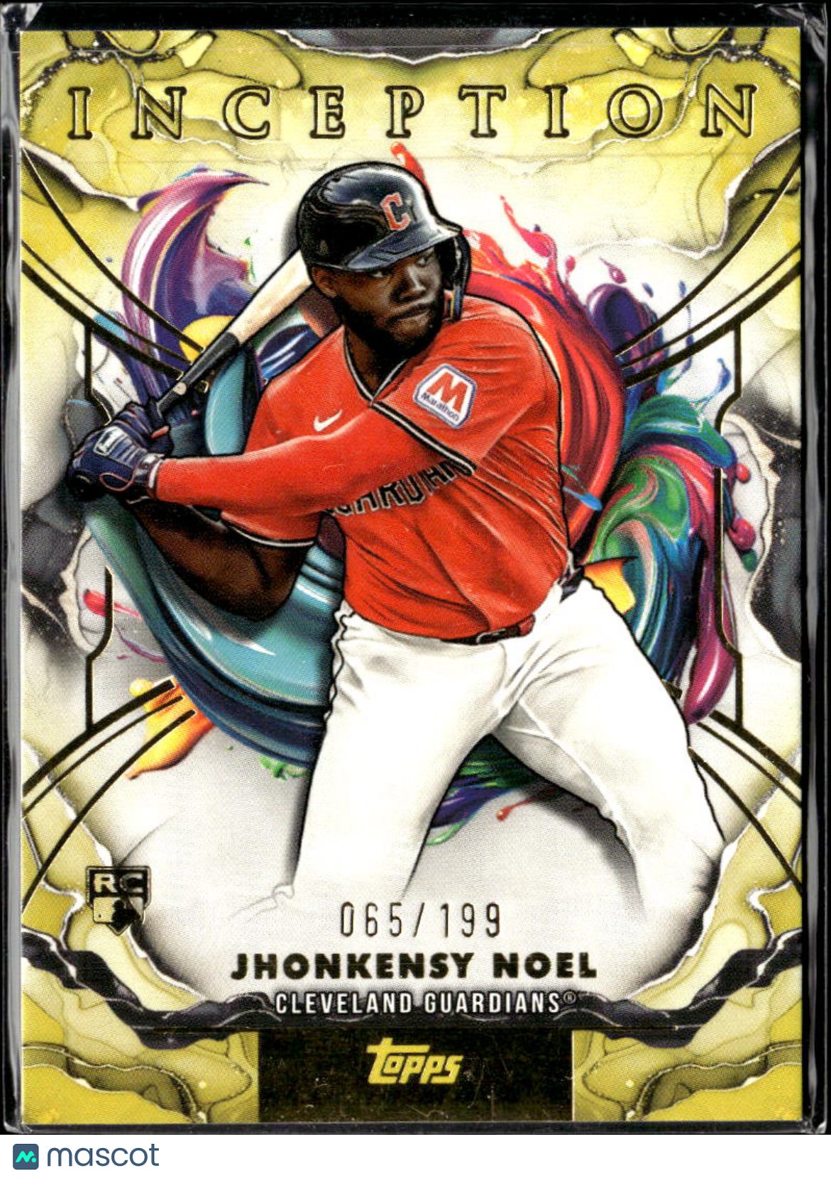 Jhonkensy Noel 2025 Topps Inception RC Rookie /199 Cleveland Guardians