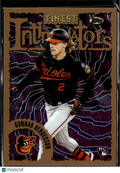 Gunnar Henderson 2023 Topps Finest Finest Intimidators RC Baltimore Orioles