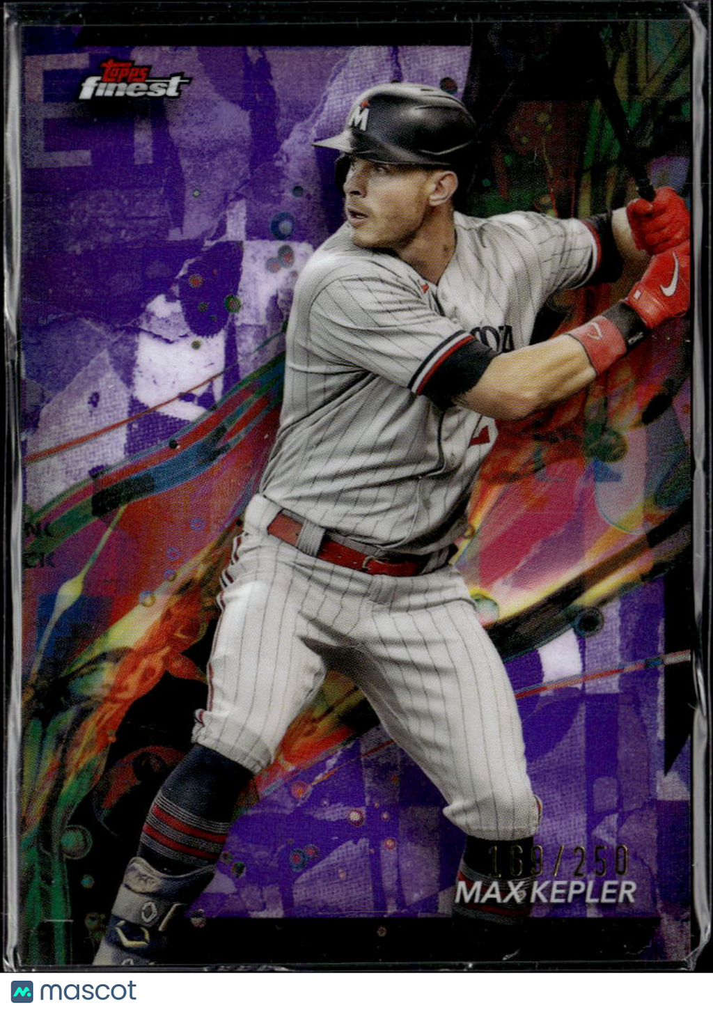 Max Kepler 2024 Topps Finest Purple Refractor /250 Minnesota Twins