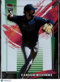 Carson Williams 2026 Topps Finest RARE RC Refractor Tampa Bay Rays