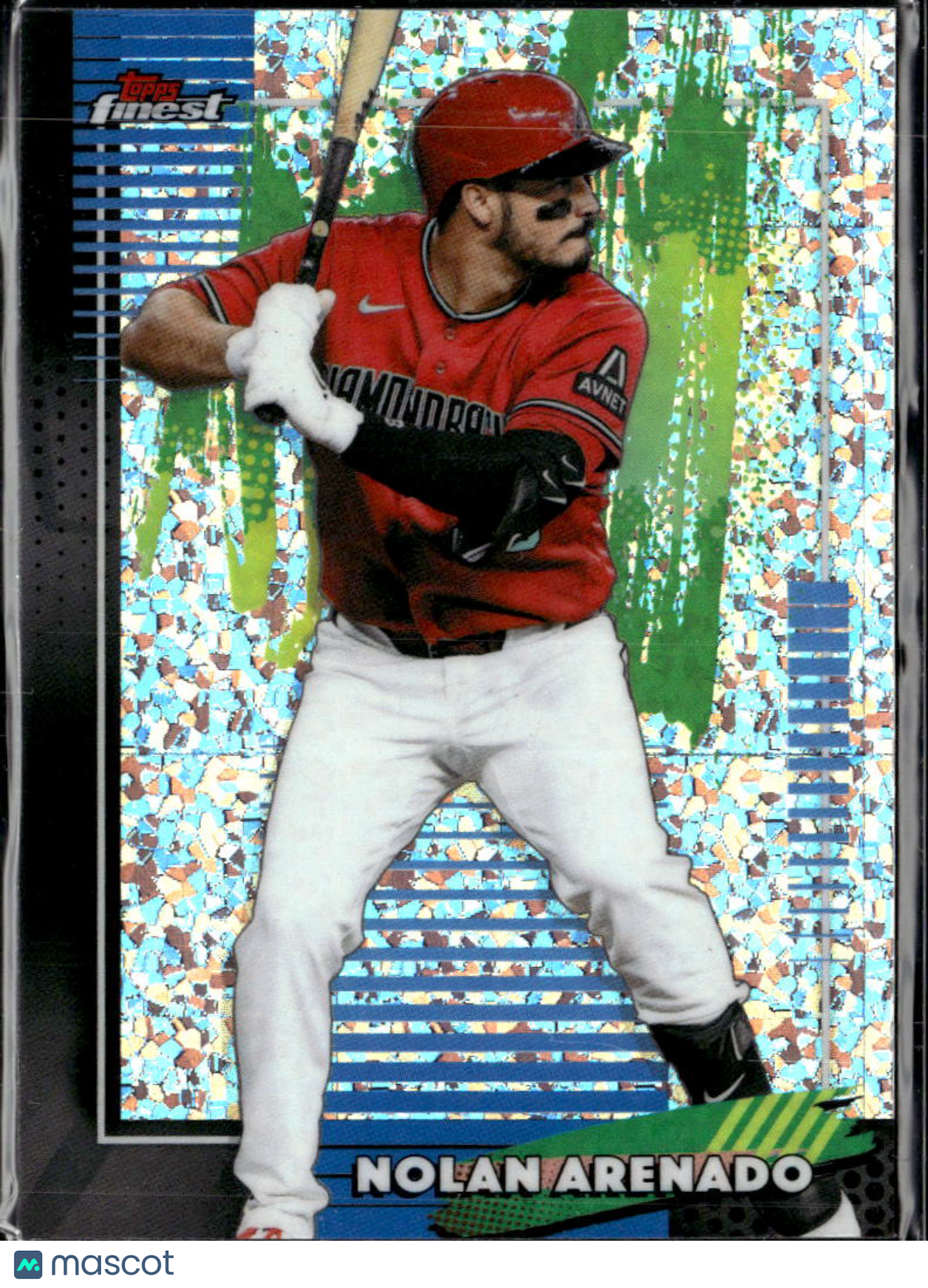 Nolan Arenado 2026 Topps Finest Mini Diamond Refractor Arizona Diamondbacks