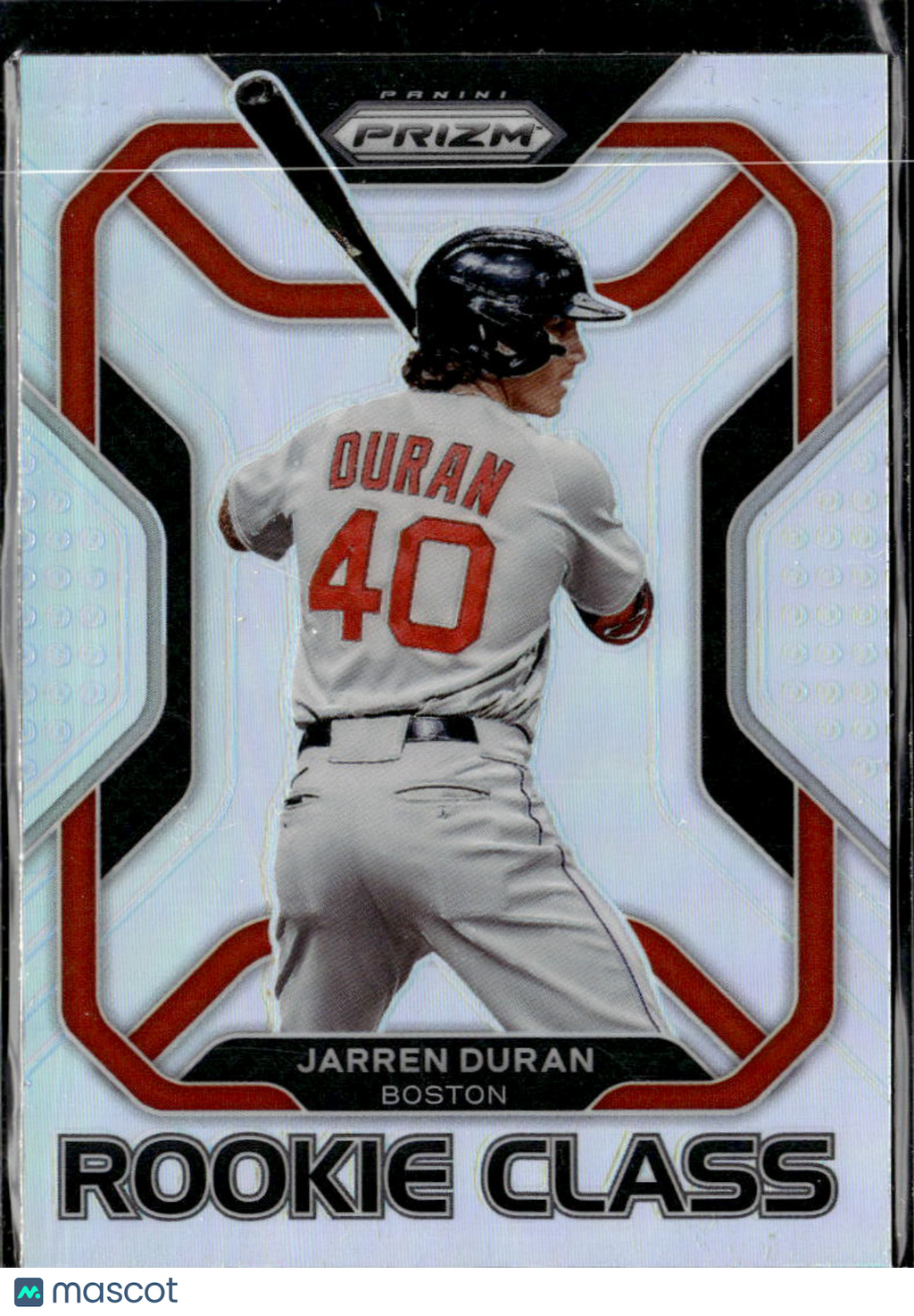 Jarren Duran 2022 Panini Prizm Silver Prizm Rookie RC Boston Red Sox