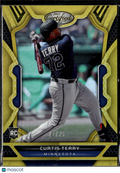 Curtis Terry 2022 Certified GOLD Rookie RC /25 Minnesota Twins