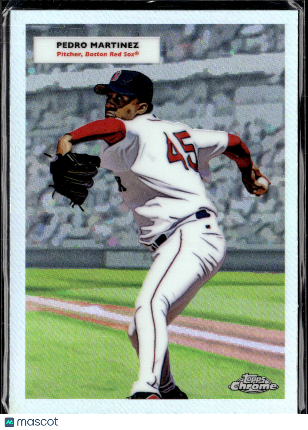 Pedro Martinez David Ortiz 2025 Topps Chrome Platinum '55 Boston Red Sox
