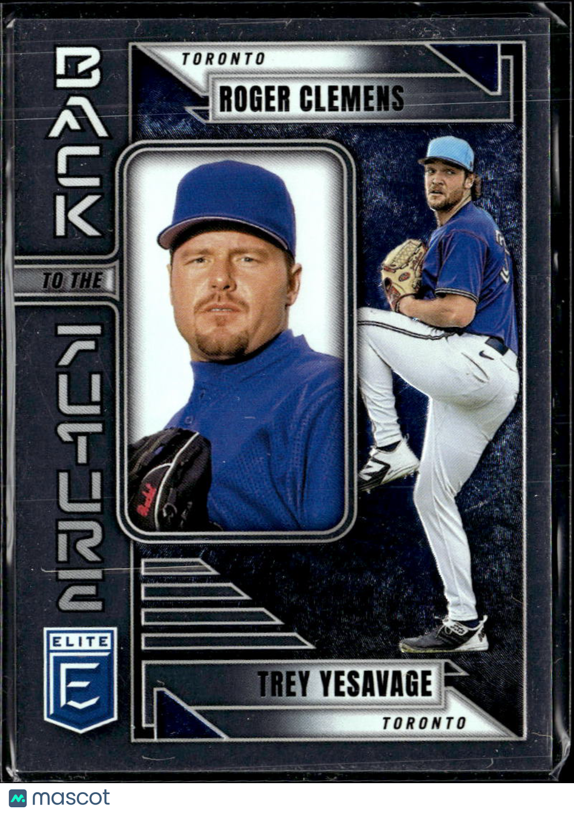 Trey Yesavage Roger Clemens 2026 Elite Back to the Future Blue Jays