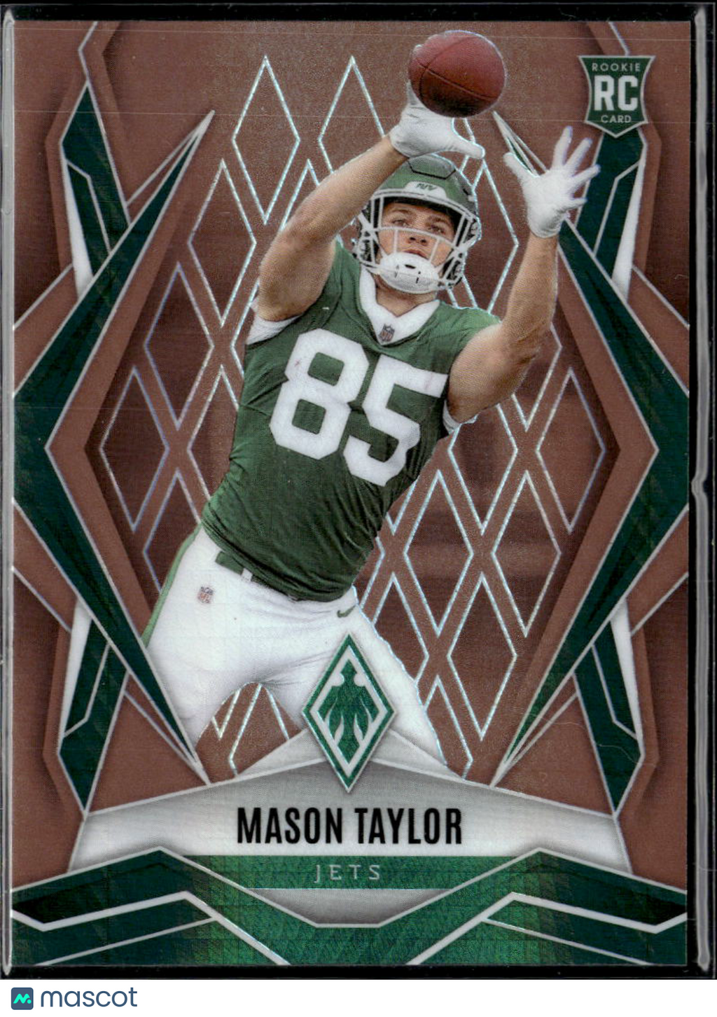 Mason Taylor 2025 Phoenix Bronze Rookie RC /50 New York Jets