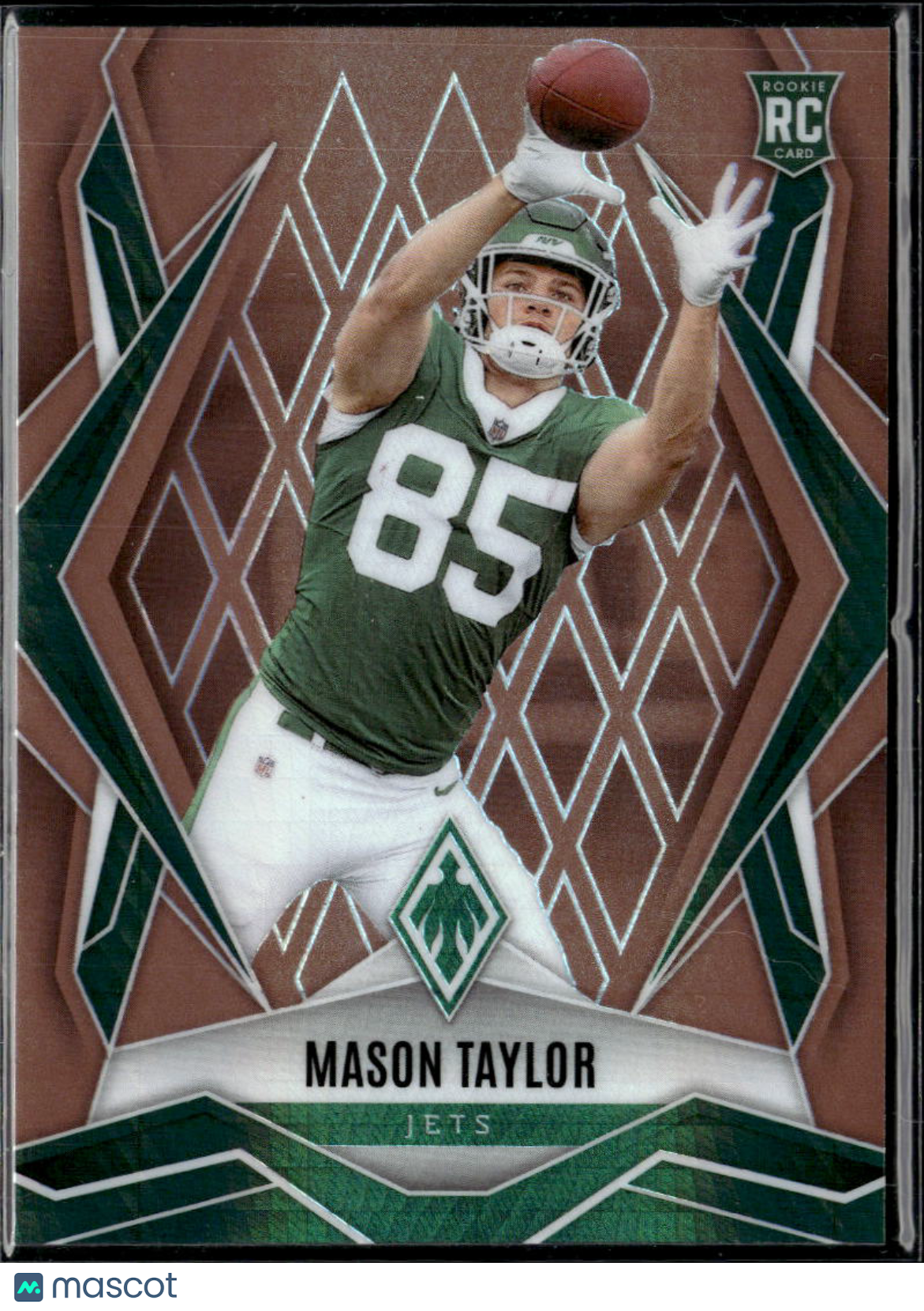 Mason Taylor 2025 Phoenix Bronze Rookie RC /50 New York Jets