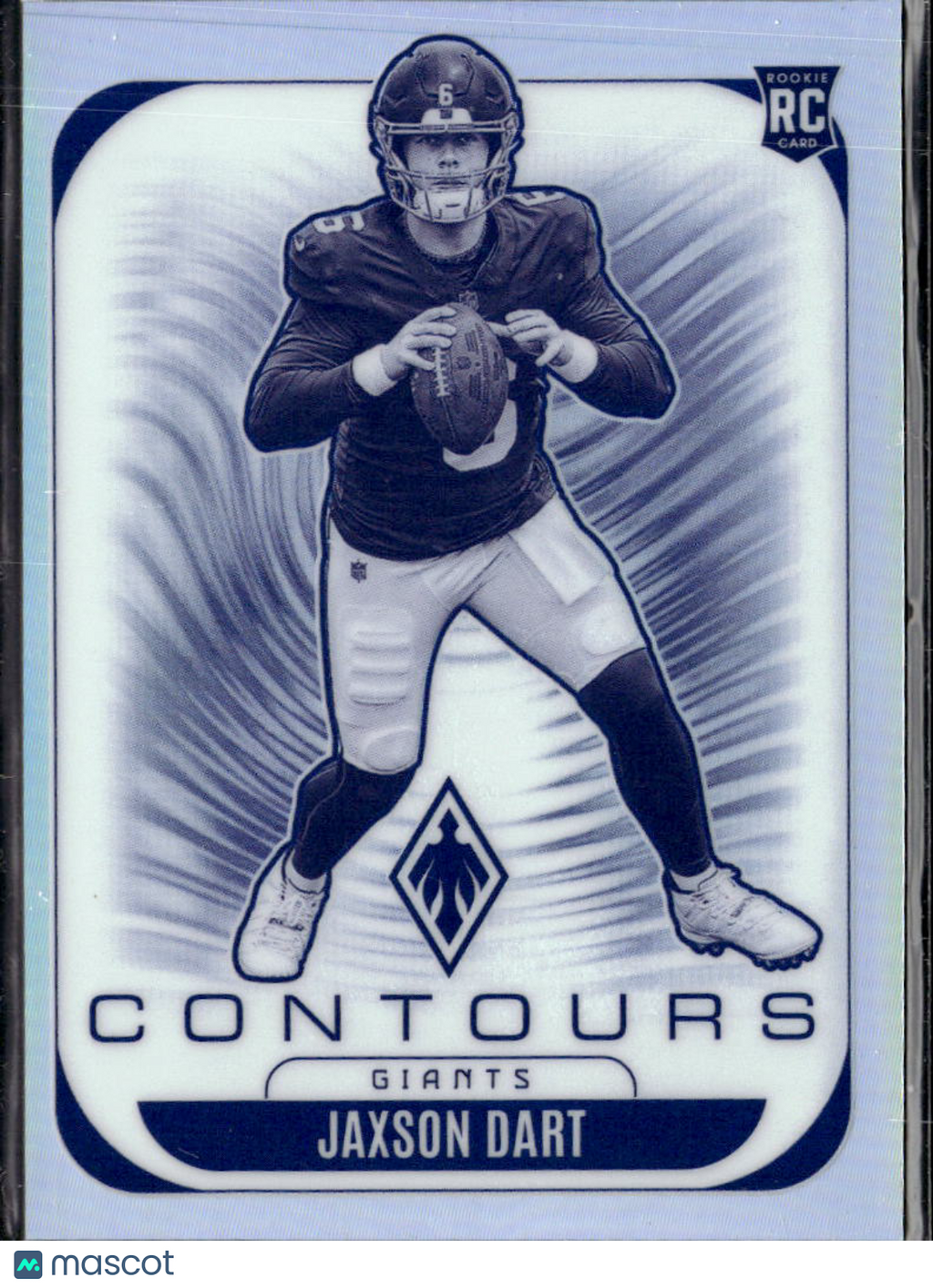 Jaxson Dart 2025 Panini Phoenix Contours Rookie RC New York Giants