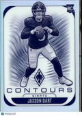 Jaxson Dart 2025 Panini Phoenix Contours Rookie RC New York Giants