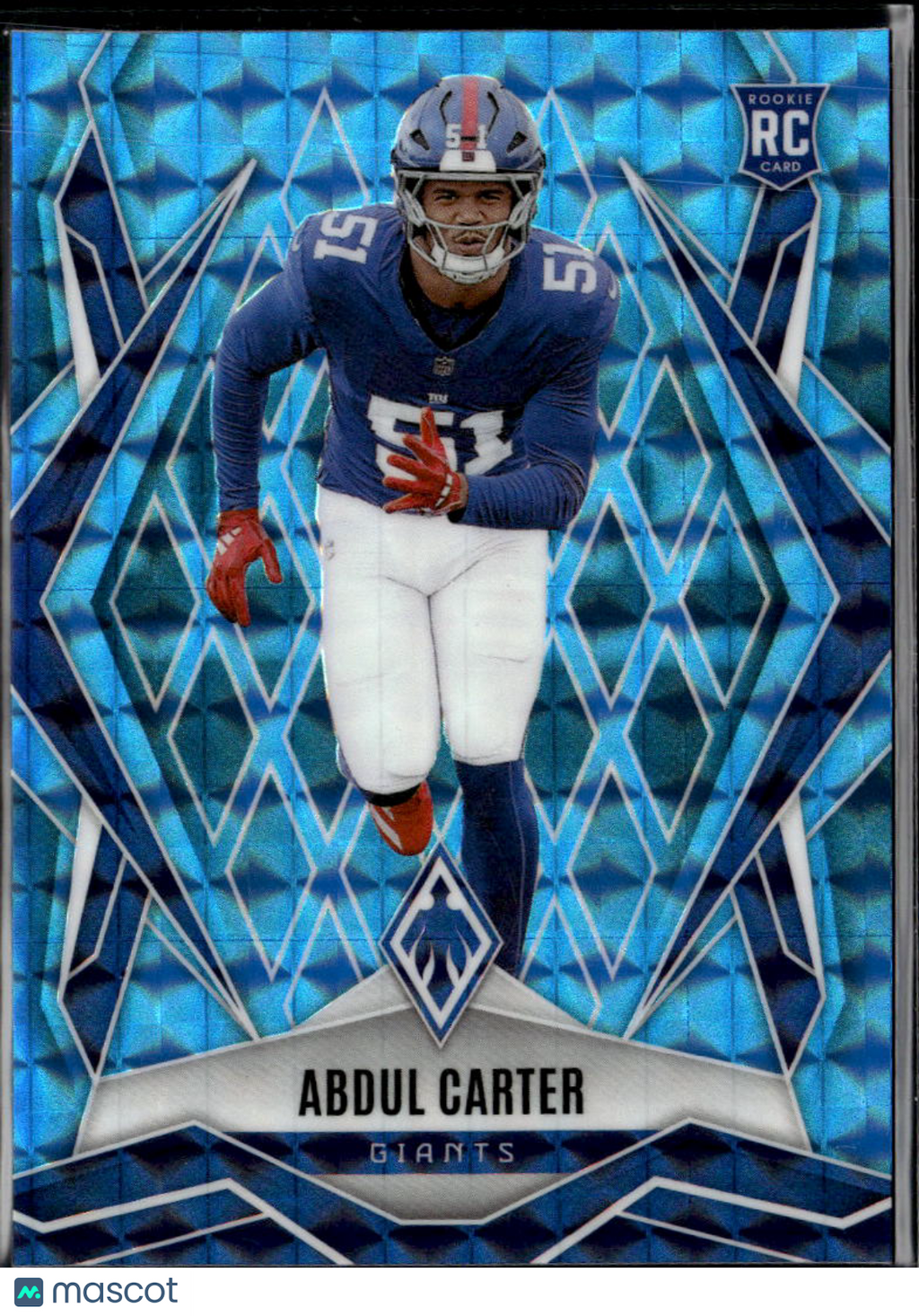 Abdul Carter 2025 Phoenix Blue Rookie RC 67/385 New York Giants