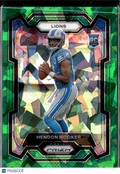 Hendon Hooker 2023 Prizm RC Green Ice Rookie Detroit Lions