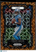 Hendon Hooker 2023 Panini Prizm RC Orange Lazer Detroit Lions
