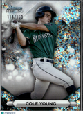 Cole Young 2023 Bowman Sterling Prospect /150 Seattle Mariners