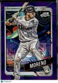 Gabriel Moreno 2024 Topps Cosmic Chrome Purple /150 Arizona Diamondbacks