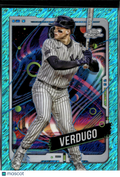 Alex Verdugo 2024 Topps Chrome Cosmic Aqua Refractor /199 New York Yankees